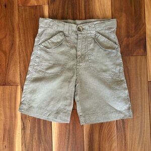 Beautiful linen shorts by Miniman, size 6
